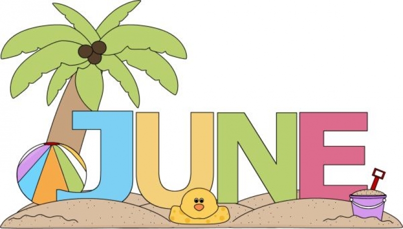 Collection of June clipart