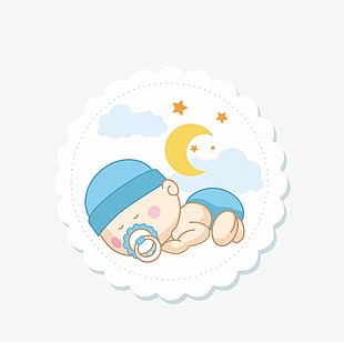 Baby moon png.