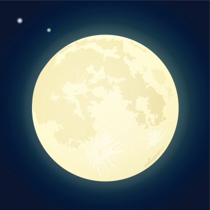 moon clipart free realistic