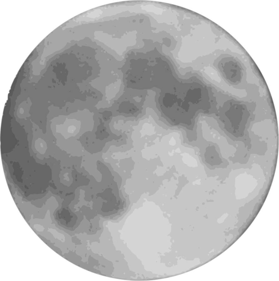 Full moon clipart free vector clip art of