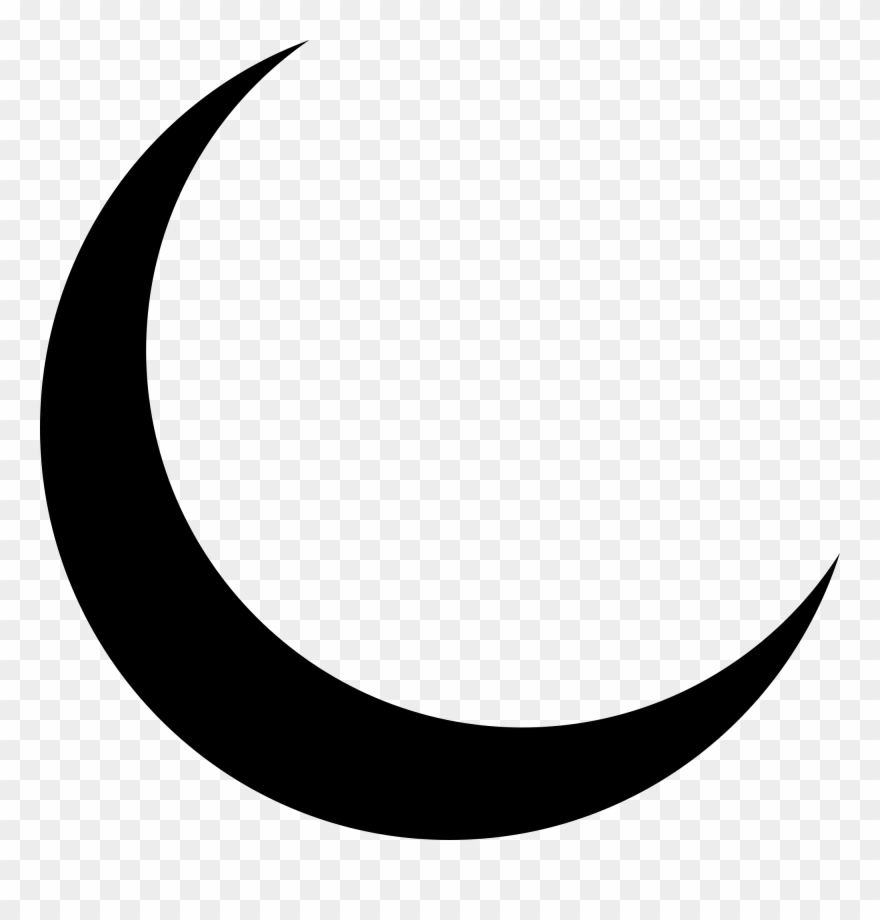 Download Free png Crescent Moon Clipart Png