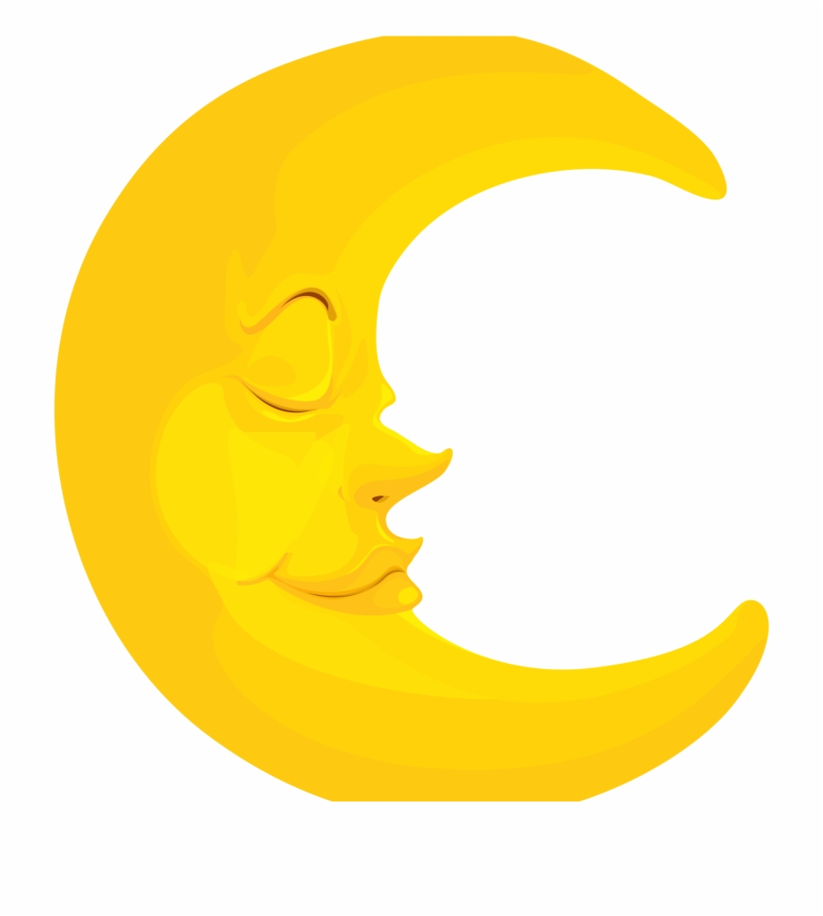 Download Moon Crescent Clipart Transparent Png