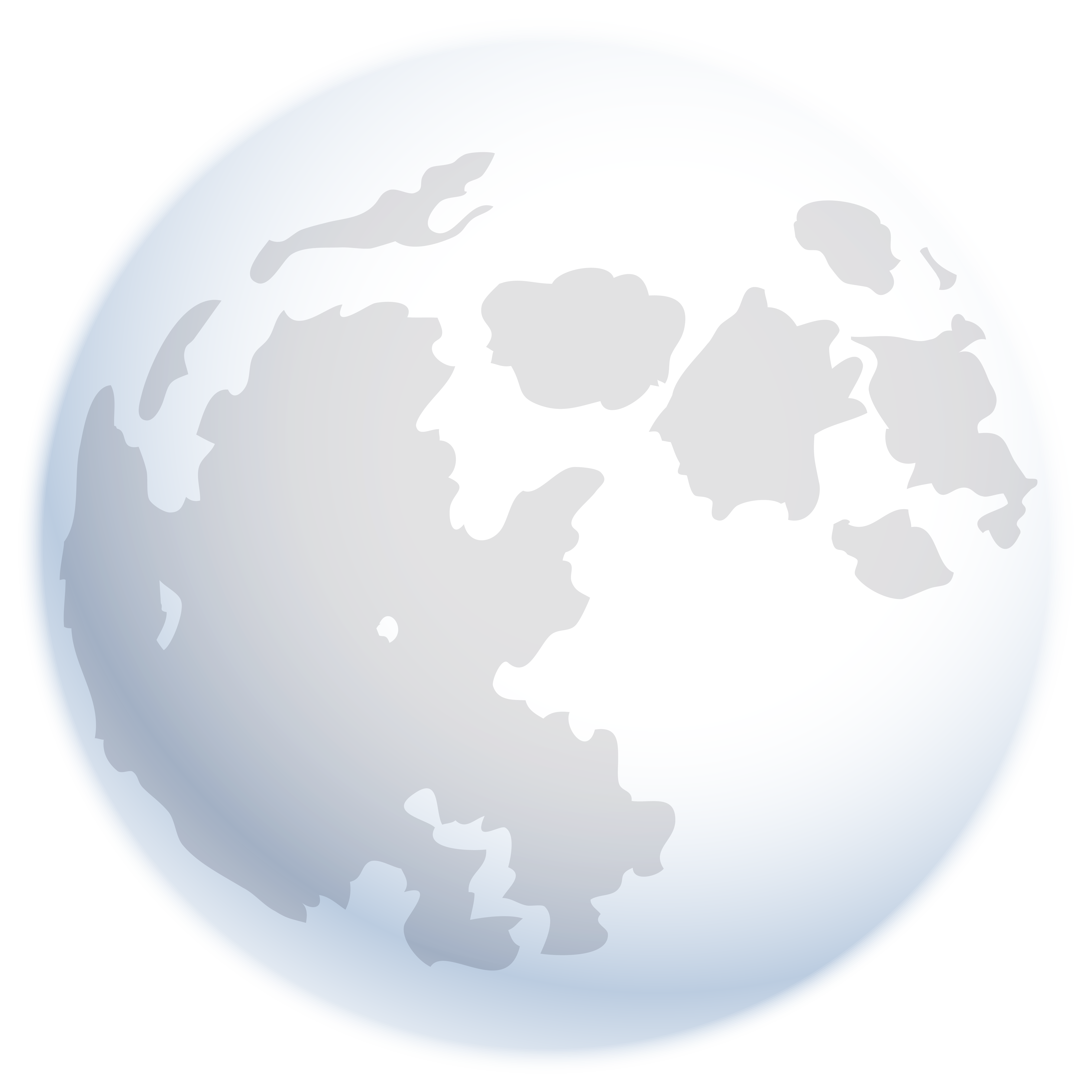 Realistic Moon PNG Clipart Image
