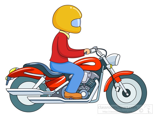 Animated Motorcycle Clipart