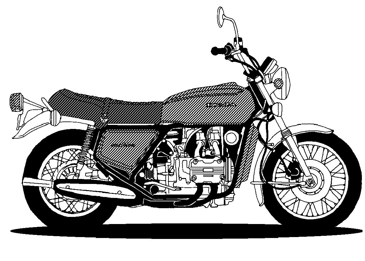 Free Vintage Motorcyle Cliparts, Download Free Clip Art