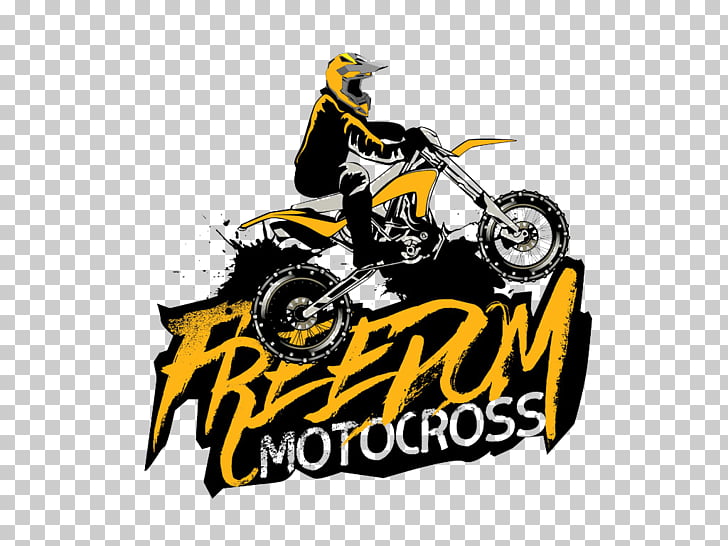Logo motocross motorcycle.