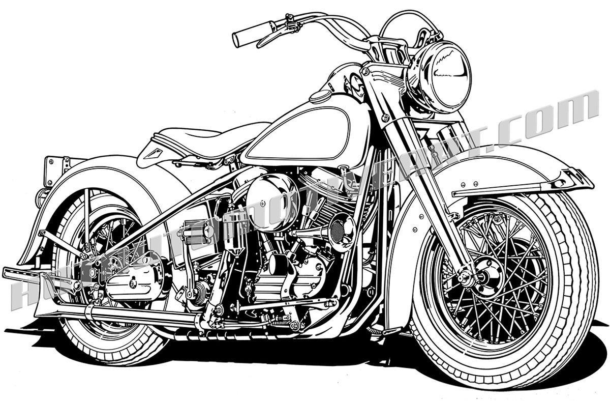 Vintage motorcycle 34.