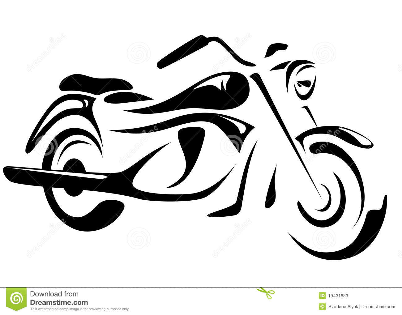 101 motorcycle silhouette.