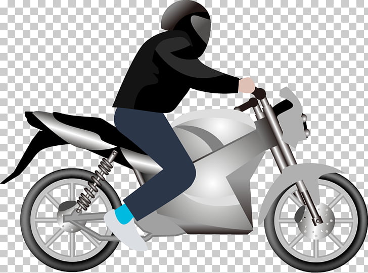 Car Motorcycle , man on a motorbike PNG clipart