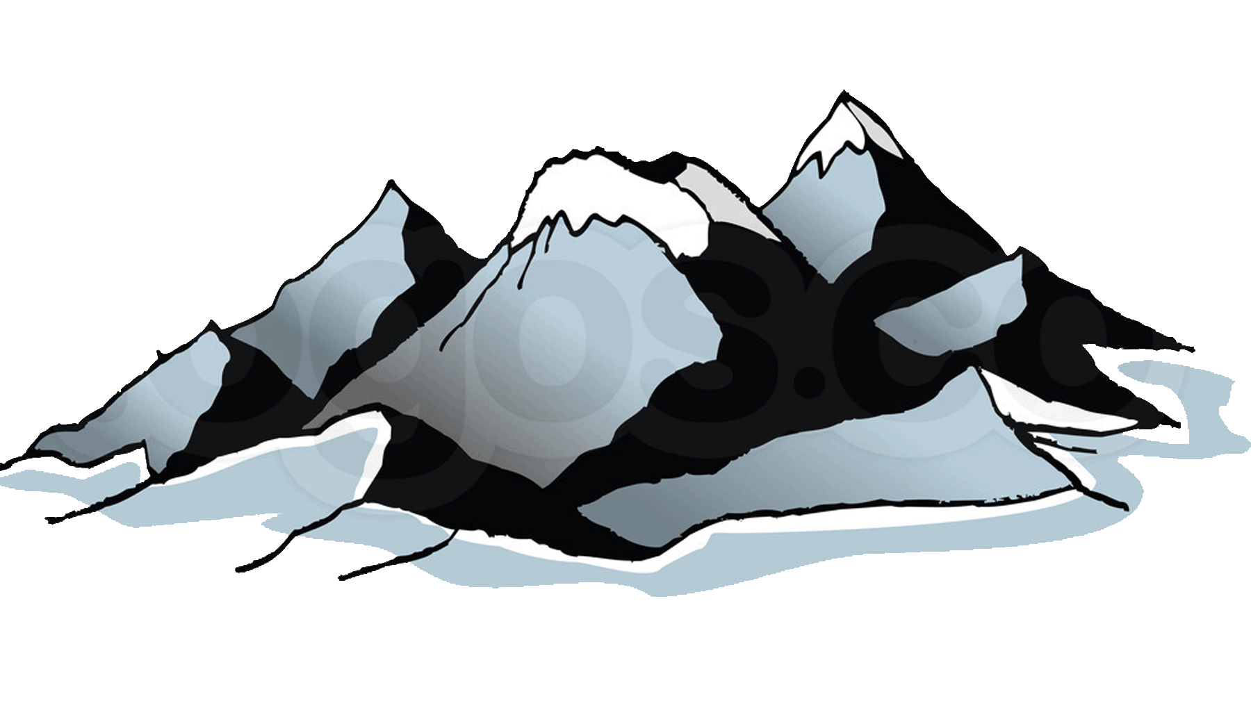 Mountain clipart transparent background, Mountain