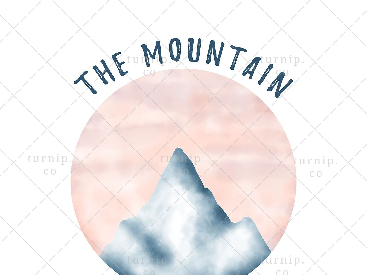 The Mountain Is Calling PNG Sublimation Graphic Clipart by