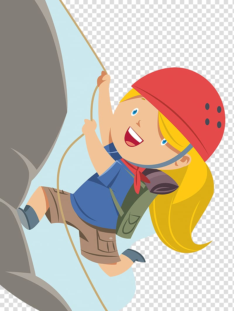 Female climber rock.