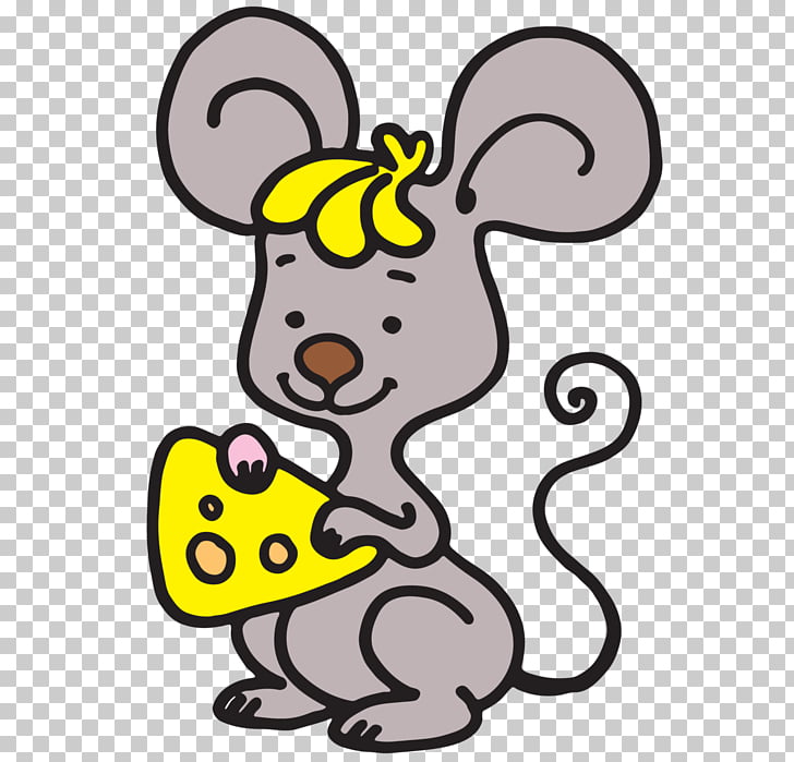 Computer mouse Animal Coloring book , Cute colored little