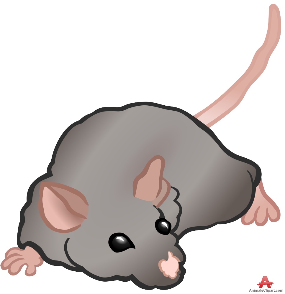 Mouse clipart outline.