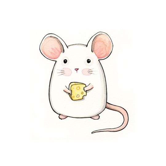 Mouse clipart kawaii Transparent pictures on F