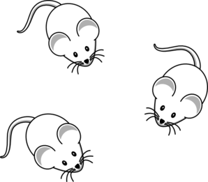 Mice clip art.