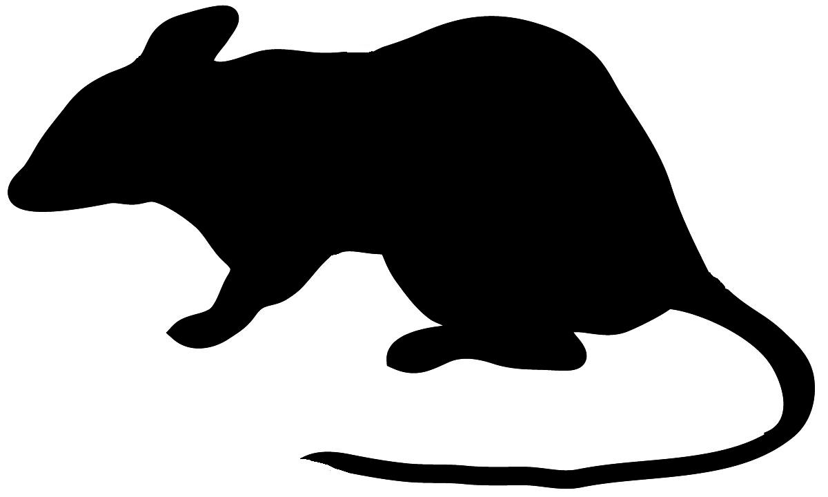 Free mouse silhouette.