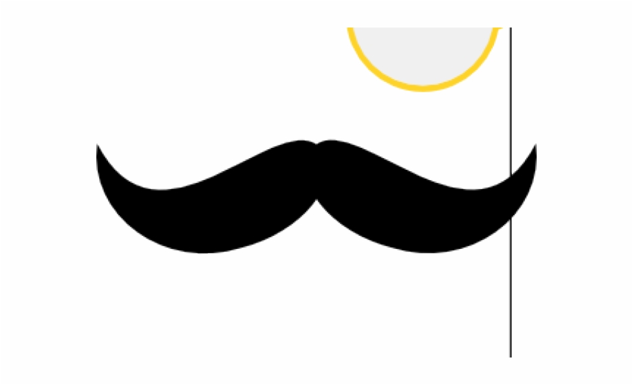 moustache clipart monocle