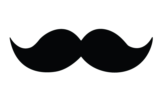 Moustache silhouette getdrawingscom.