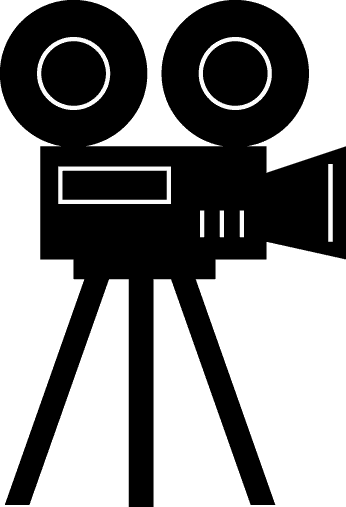 movie camera clipart cartoon