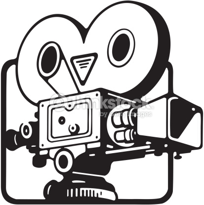 Old camera clipart.