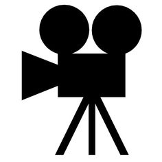 movie camera clipart old time