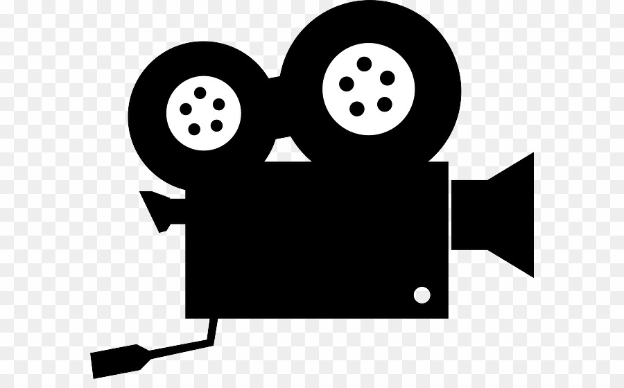 Old Movie Camera Vector PNG Photographic Film Clipart
