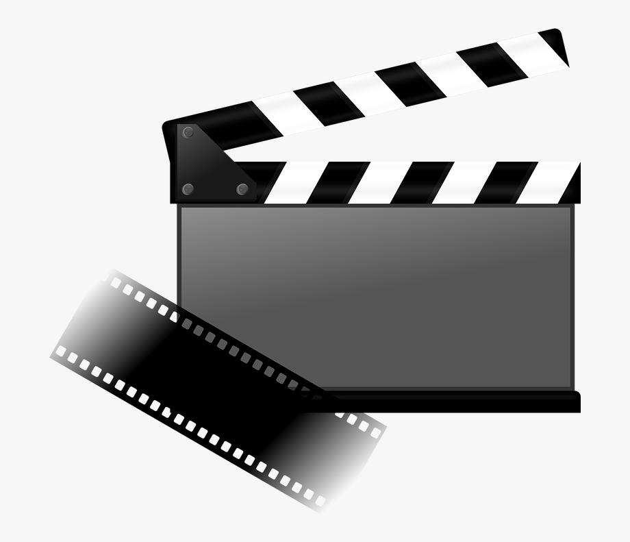 Clapperboard clipart movie.