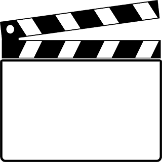 Movie Clipart Black And White