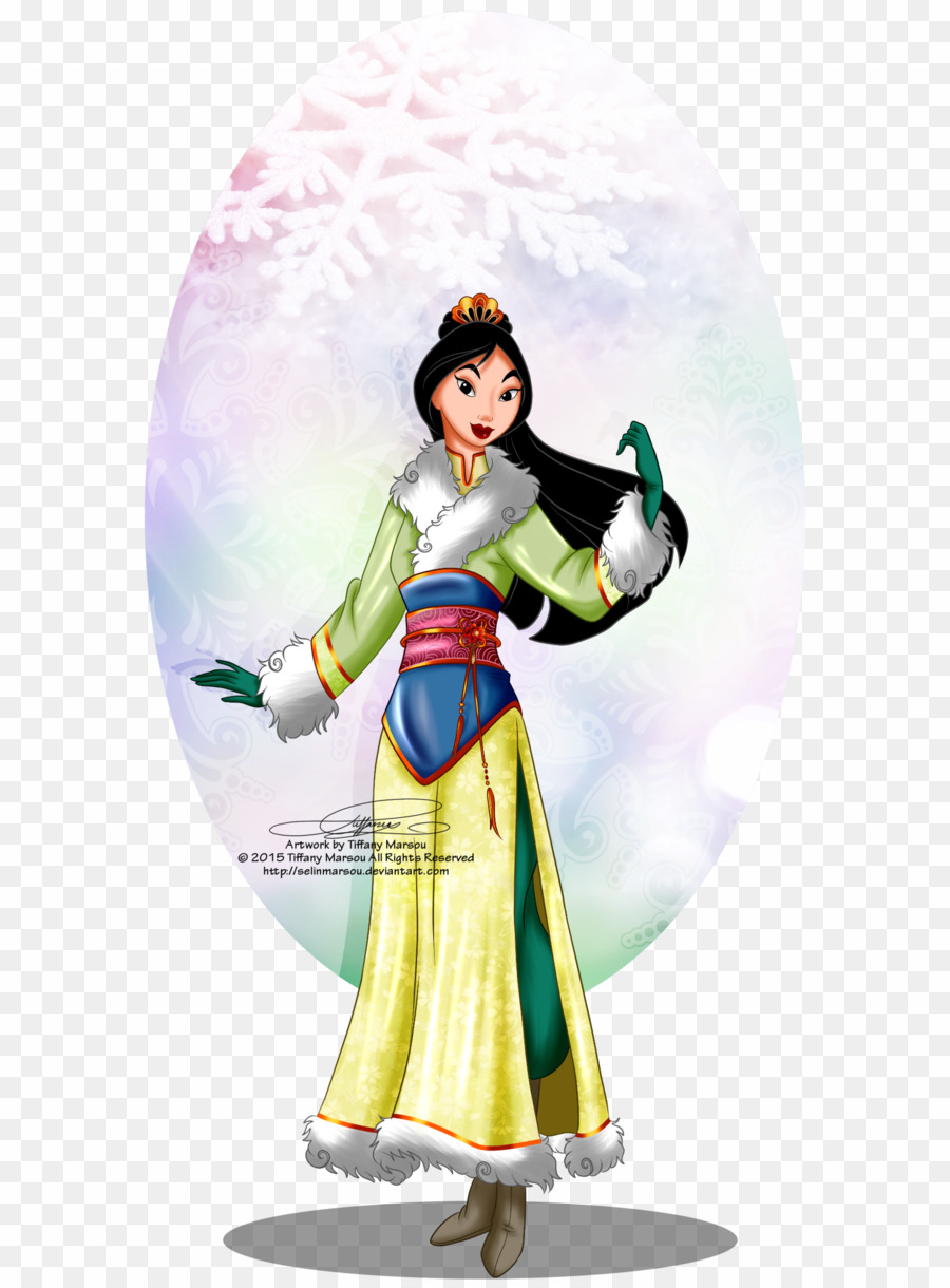 Disney Princess Mulan Christmas PNG Fa Mulan Tiana Clipart