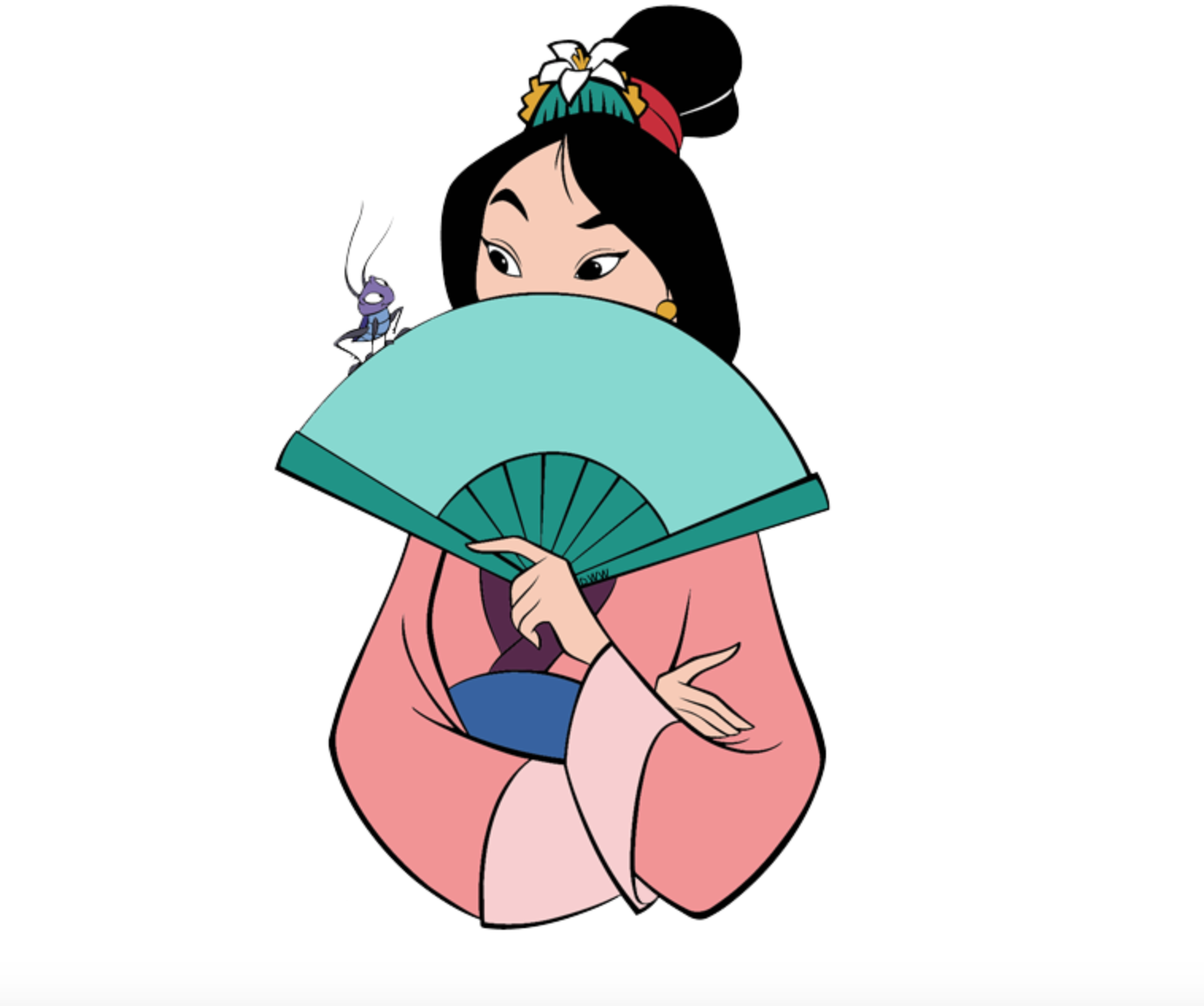 It is required to give attribution, if you use this image on your website. mulan...