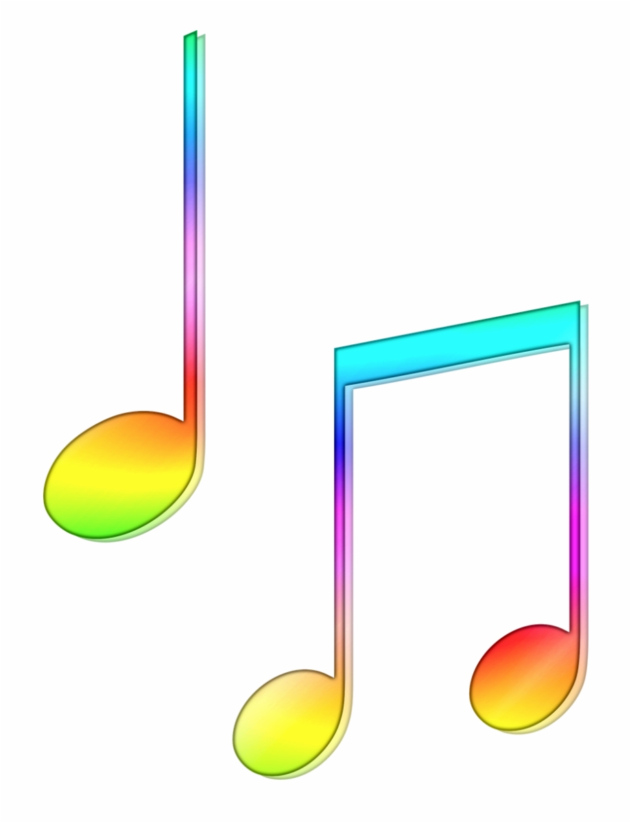 Colorful Music Notes