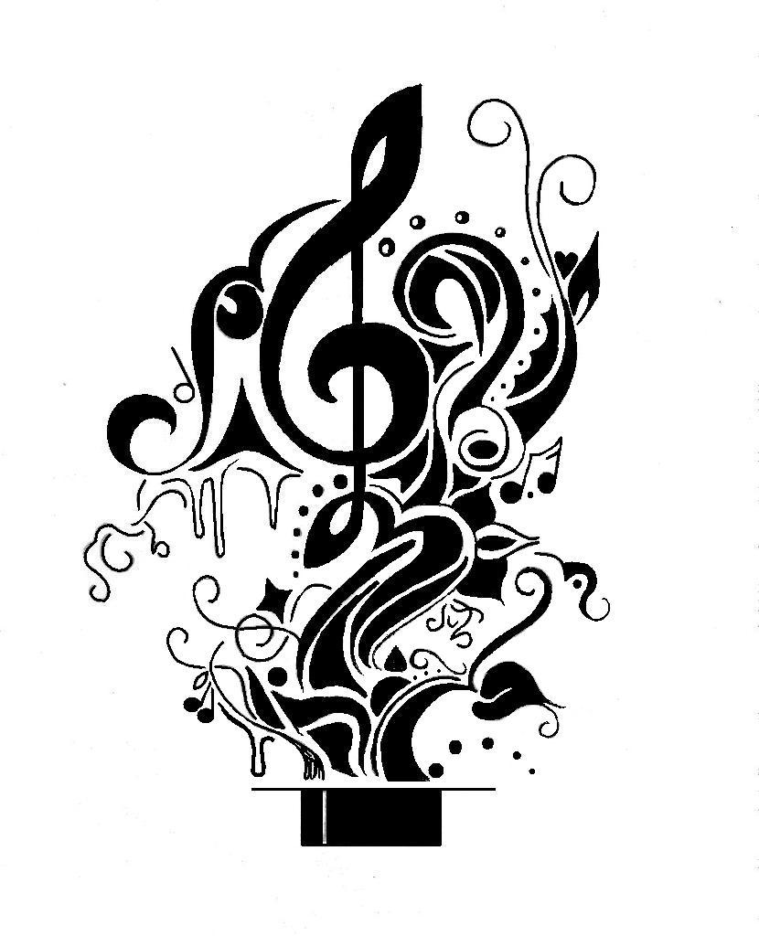Cool music clipart