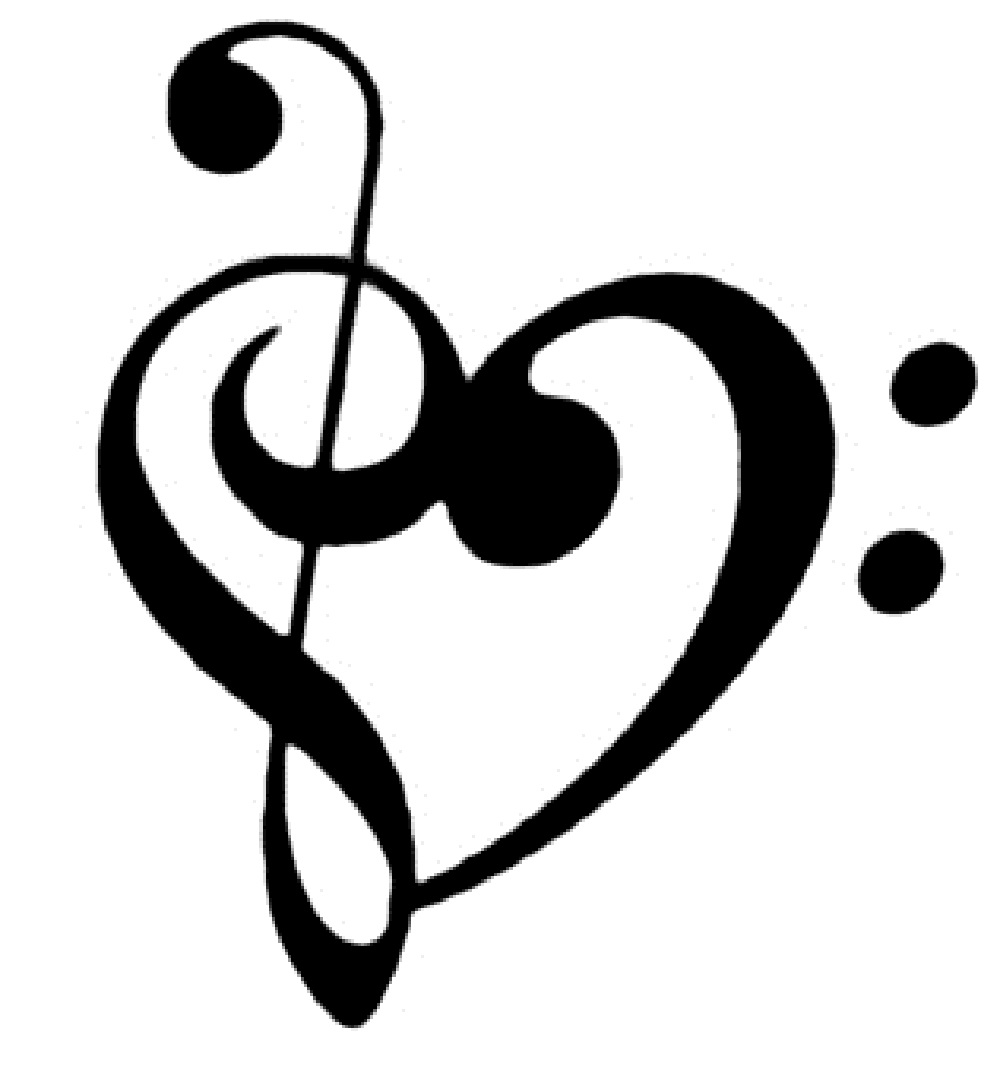 Heart clip art music