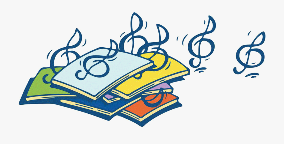 Music books school.