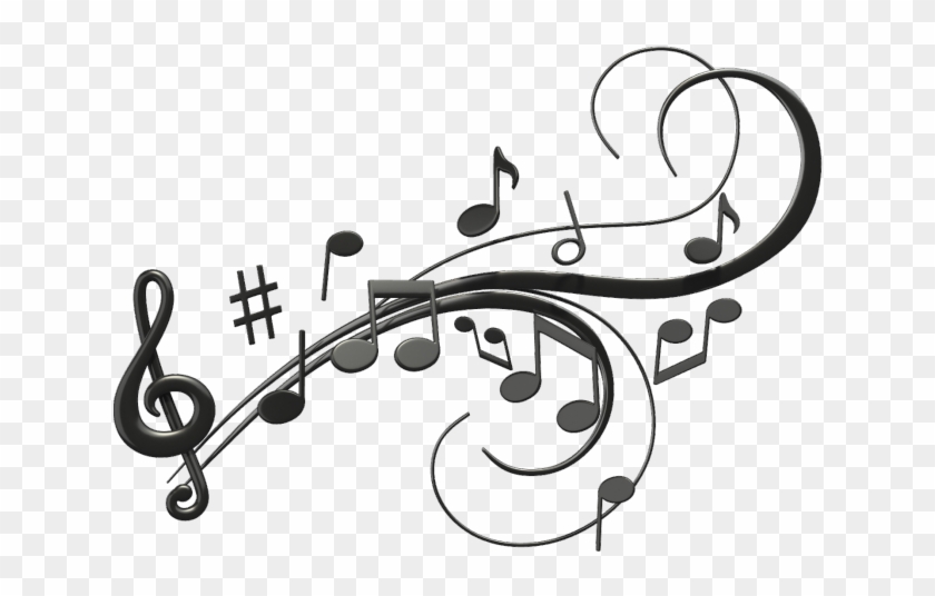 Music, Musical Note, Free Music, Calligraphy, Metal