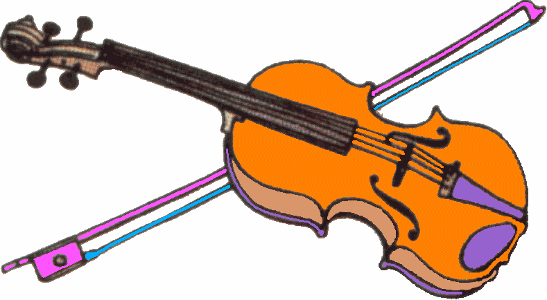 Violin clipart logo.