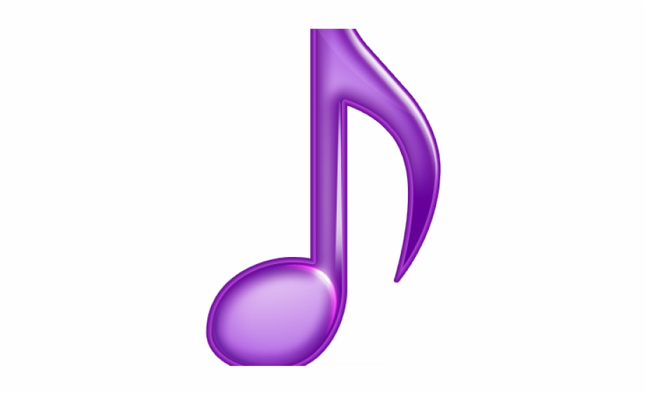 Purple Music Note Icon