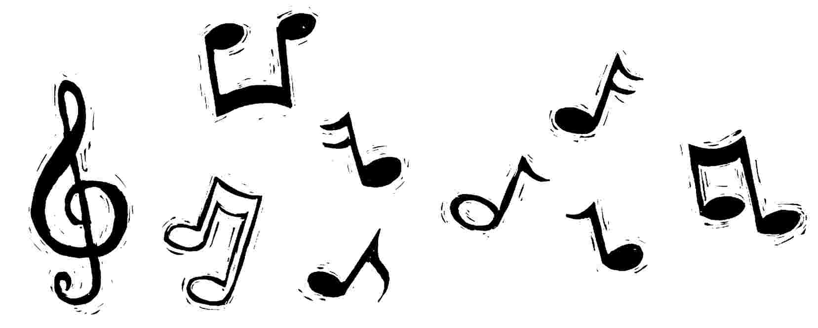 Free musical notes.
