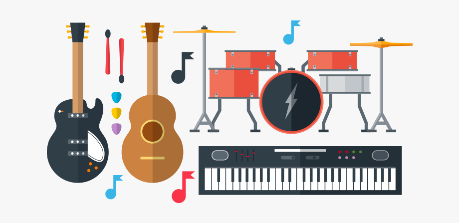 musical instruments clipart
