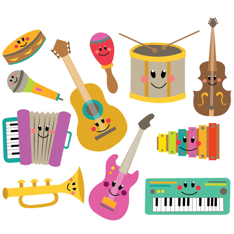 Instrument clipart music note