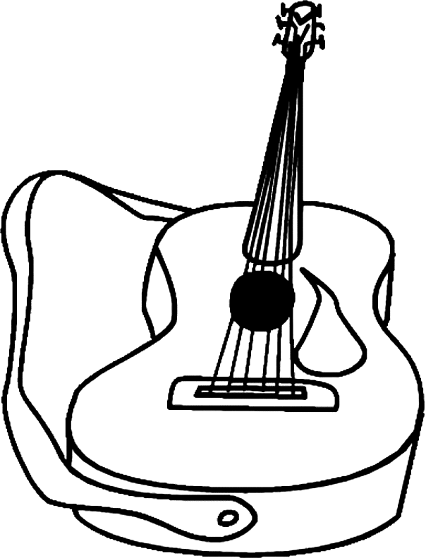 musical instruments clipart drawing