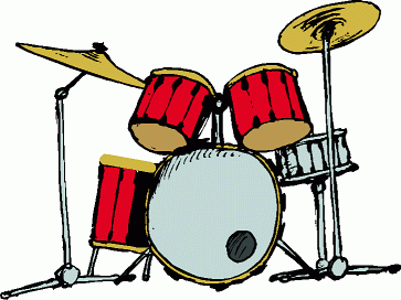 Clipart music instruments.