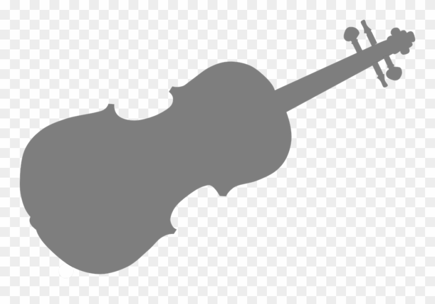 musical instruments clipart silhouette