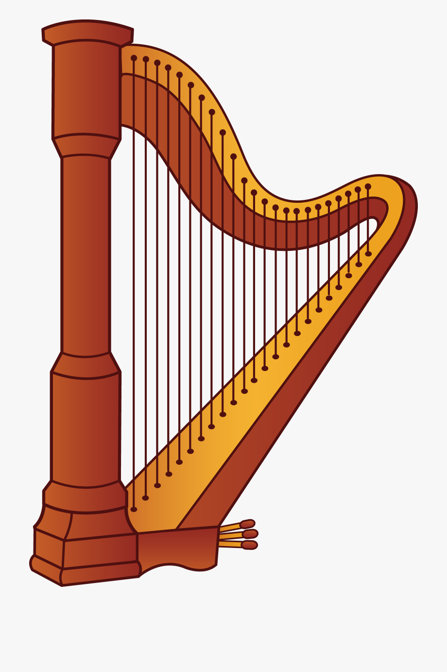 Harp musical instrument.