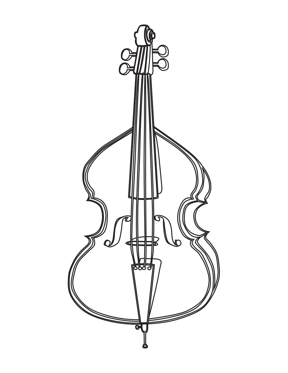 Instruments clipart string.
