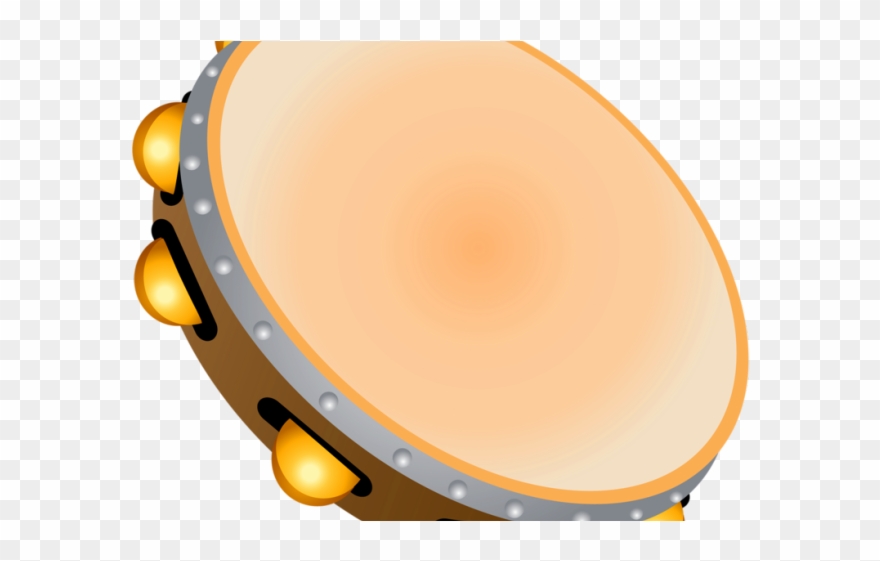 Instrument clipart tambourine.