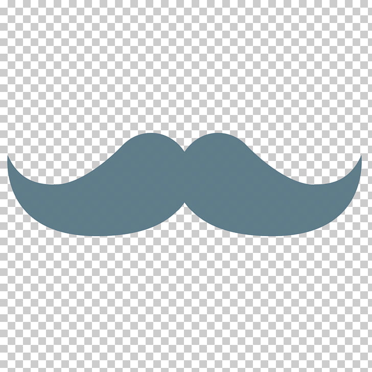 Logo Teal Font, Mustache PNG clipart