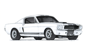 Ford mustang clipart.