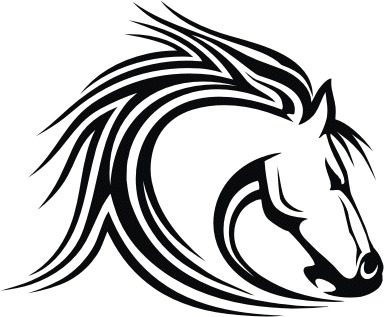 Mustangs clipart free.